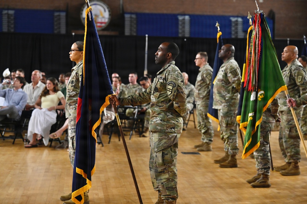 D.C. National Guard Land Component Command Change of Responsibility