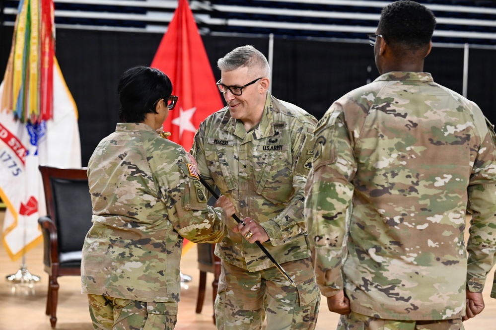 D.C. National Guard Land Component Command Change of Responsibility