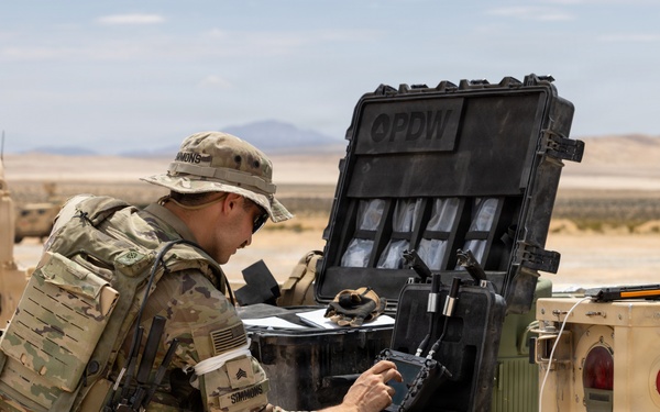 U.S. Army Soldier tests drone technology at PC-C6