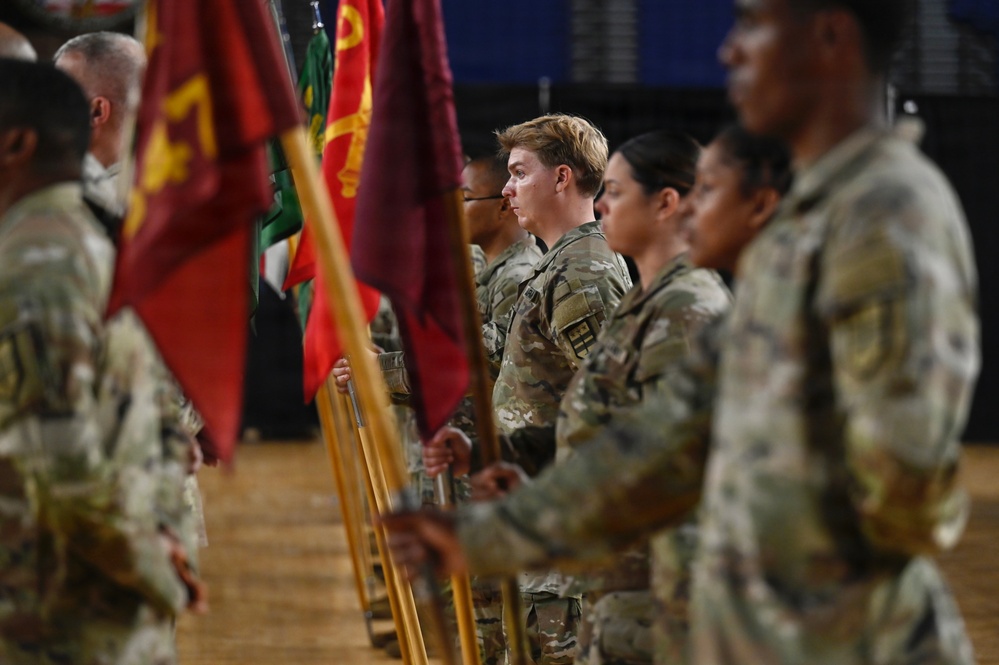 D.C. National Guard Land Component Command Change of Responsibility