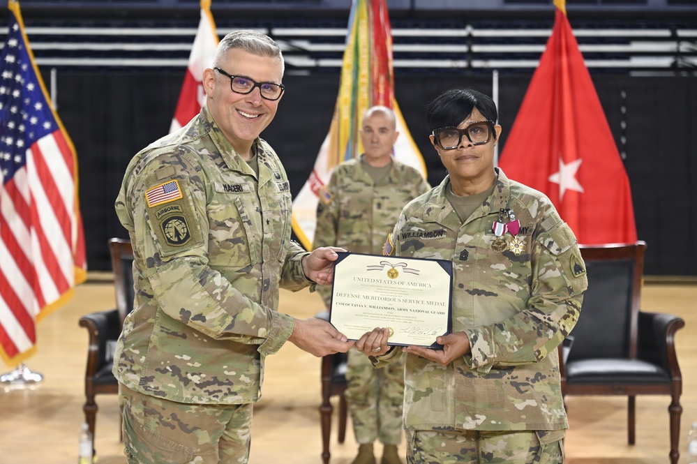 D.C. National Guard Land Component Command Change of Responsibility
