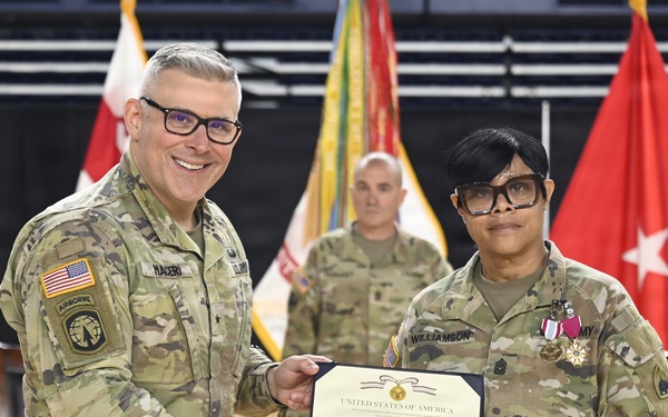 D.C. National Guard Land Component Command Change of Responsibility