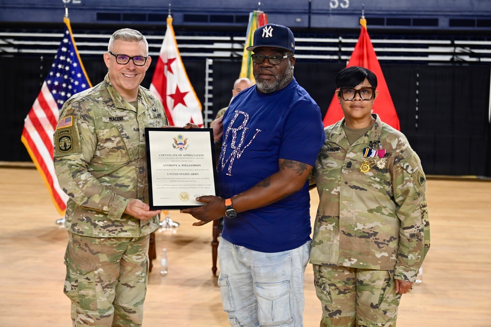 D.C. National Guard Land Component Command Change of Responsibility