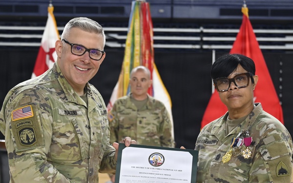 D.C. National Guard Land Component Command Change of Responsibility