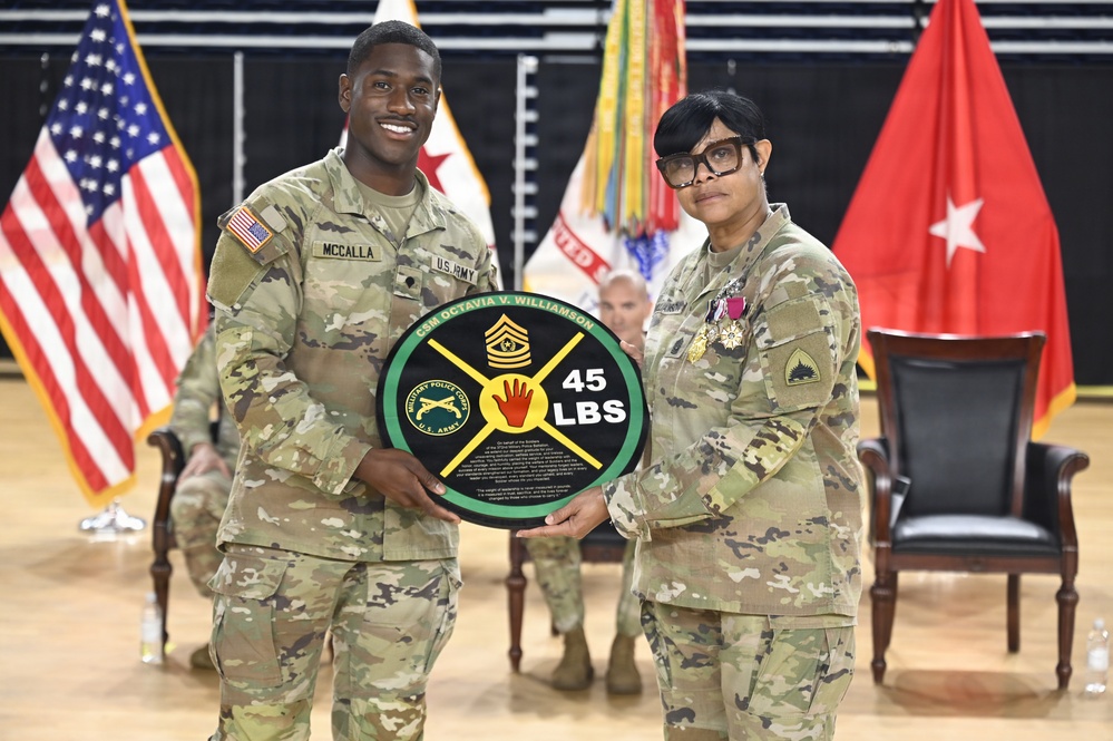D.C. National Guard Land Component Command Change of Responsibility