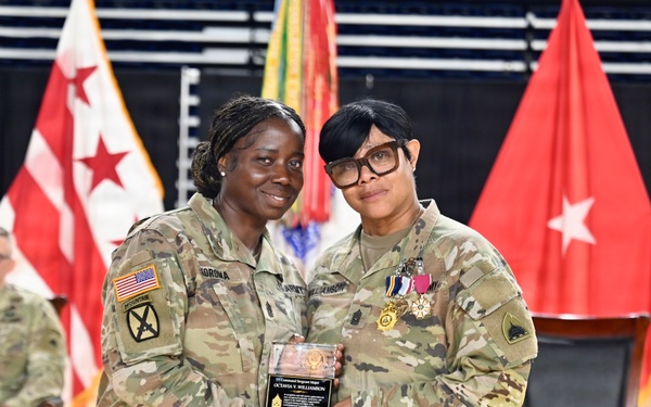 D.C. National Guard Land Component Command Change of Responsibility