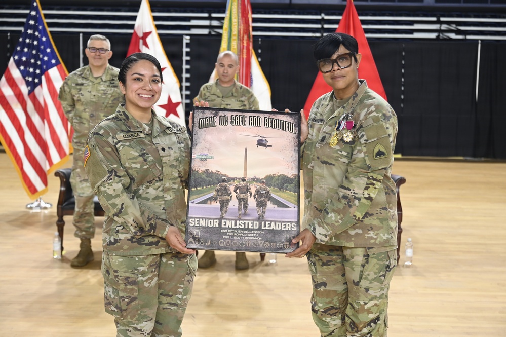D.C. National Guard Land Component Command Change of Responsibility