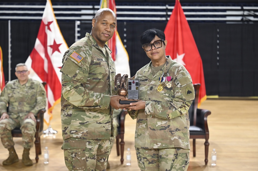 D.C. National Guard Land Component Command Change of Responsibility