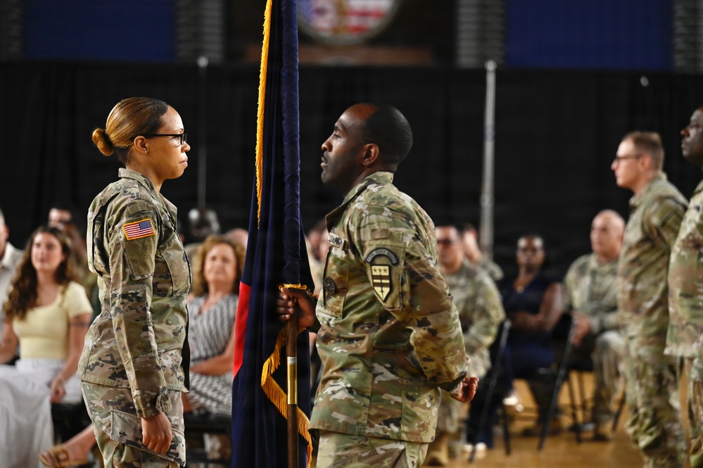 D.C. National Guard Land Component Command Change of Responsibility