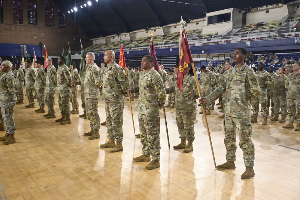 D.C. National Guard Land Component Command Change of Responsibility