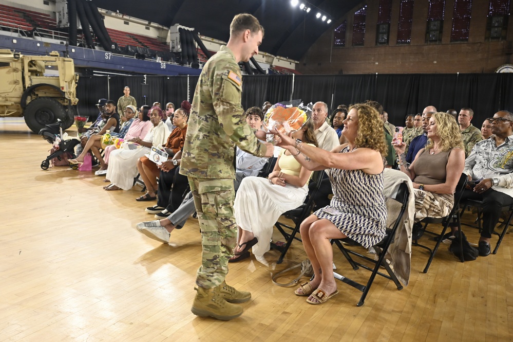 D.C. National Guard Land Component Command Change of Responsibility