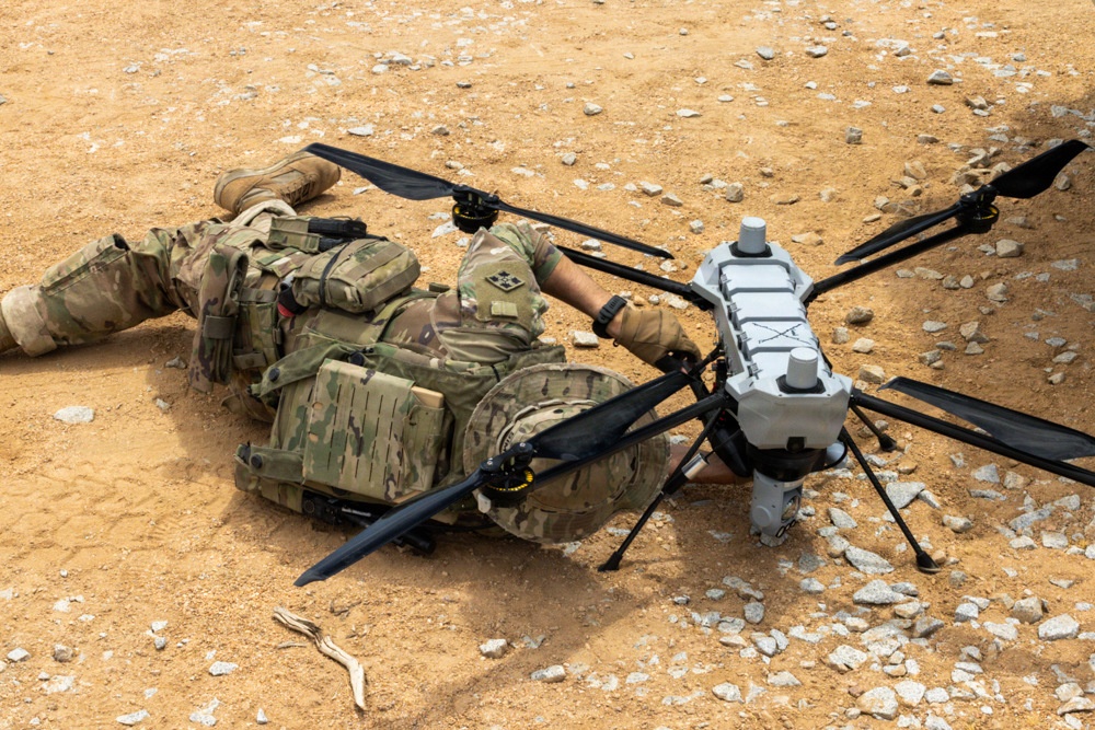 U.S Army Soldiers test Picatinny Common Lethality Integration Kits during Project Convergence Capstone 6