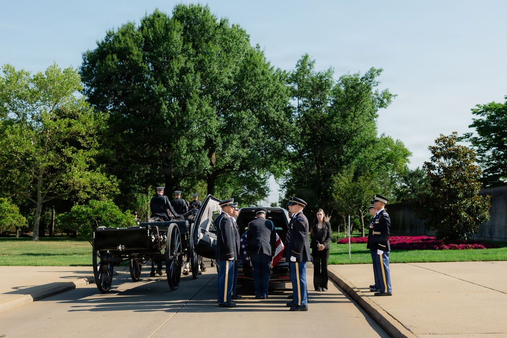 Sgt. DeLoren D. Dage Interment