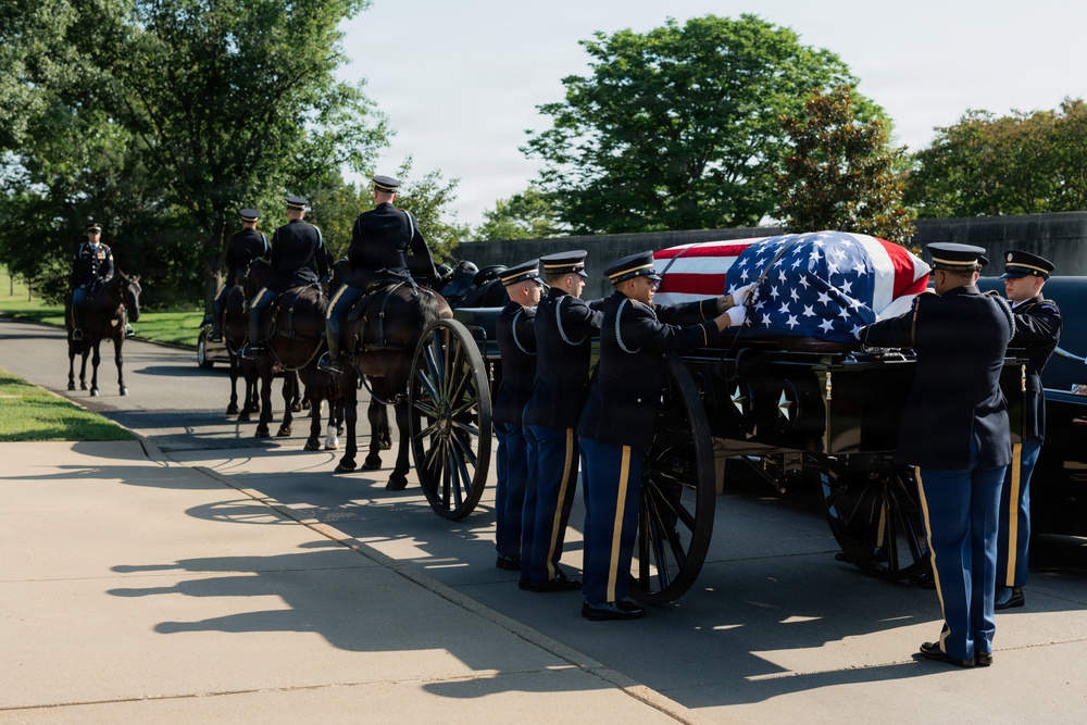 Sgt. DeLoren D. Dage Interment