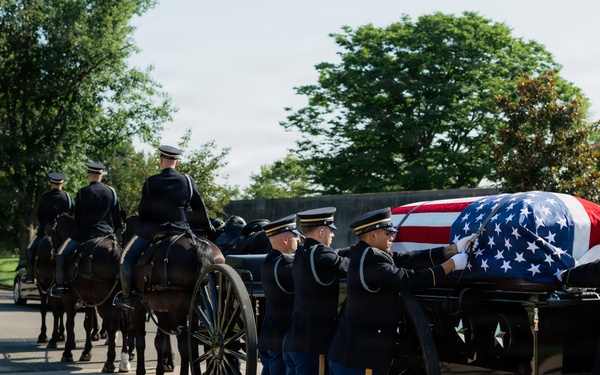 Sgt. DeLoren D. Dage Interment