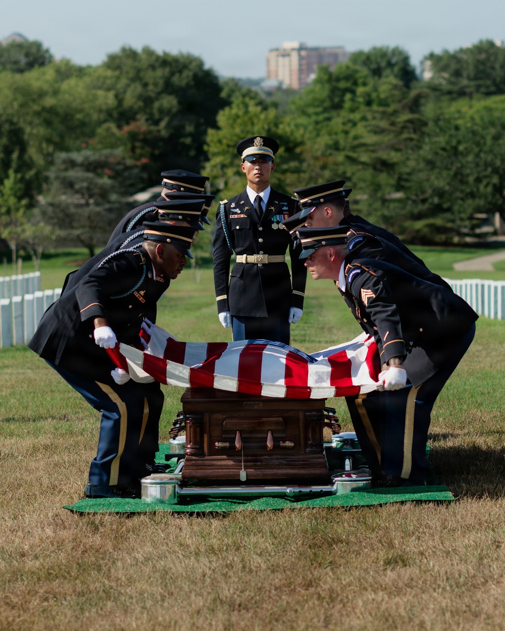 Sgt. DeLoren D. Dage Interment