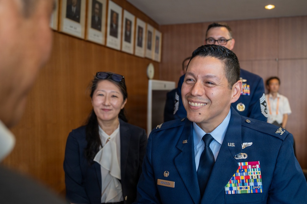 374 AW commander Inagi and Tama immersion
