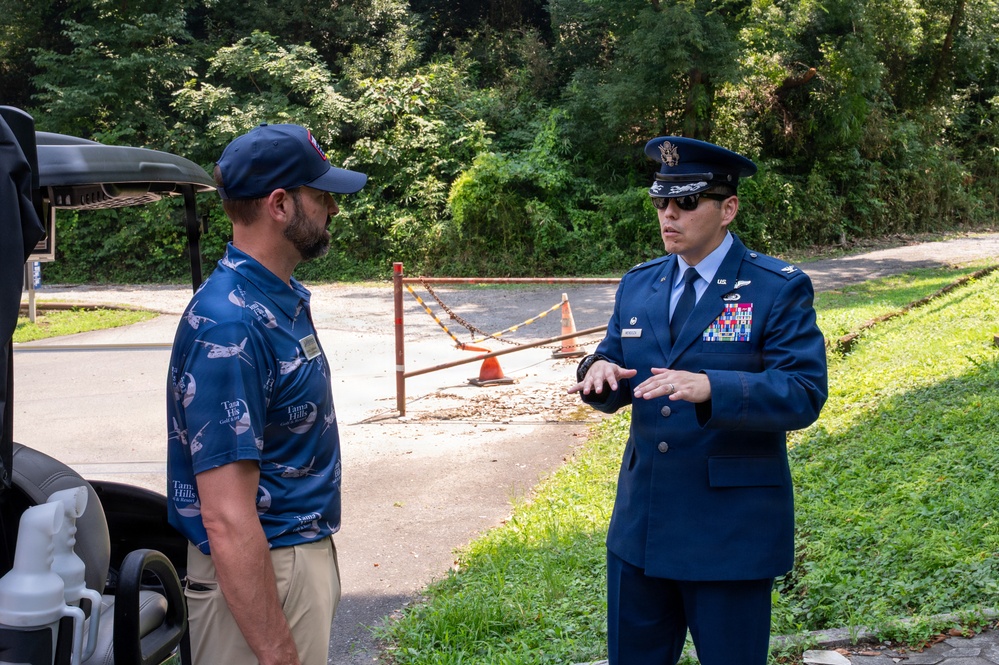 374 AW commander Inagi and Tama immersion