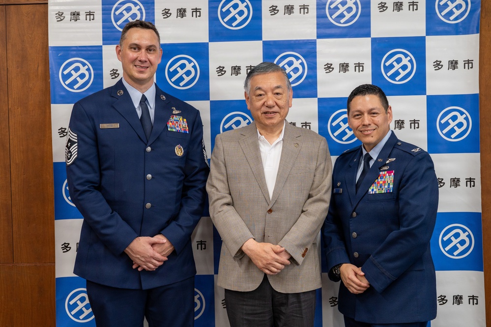 374 AW commander Inagi and Tama immersion