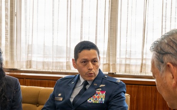374 AW commander Inagi and Tama immersion