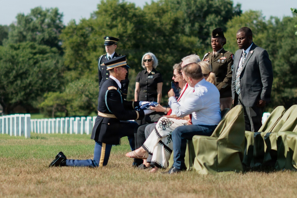 Sgt. DeLoren D. Dage Interment
