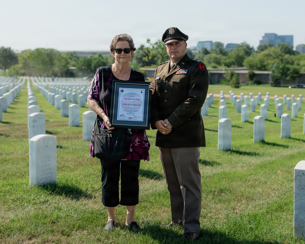 Sgt. DeLoren D. Dage Interment