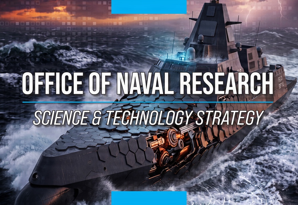 ONR Announces New 2026 Science and Technology Strategy for Navy, Marine Corps Tech Future