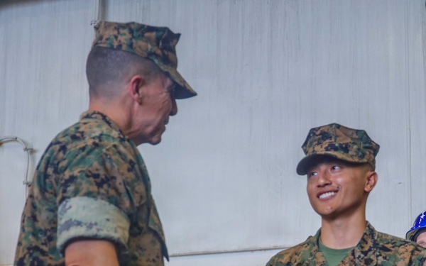 31st MEU | III MEF CG Visits USS Tripoli