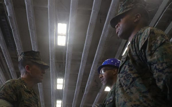 31st MEU | III MEF CG Visits USS Tripoli