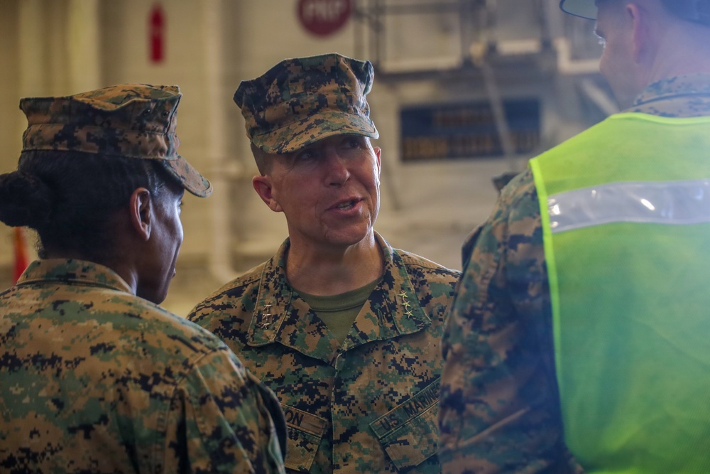 31st MEU | III MEF CG Visits USS Tripoli