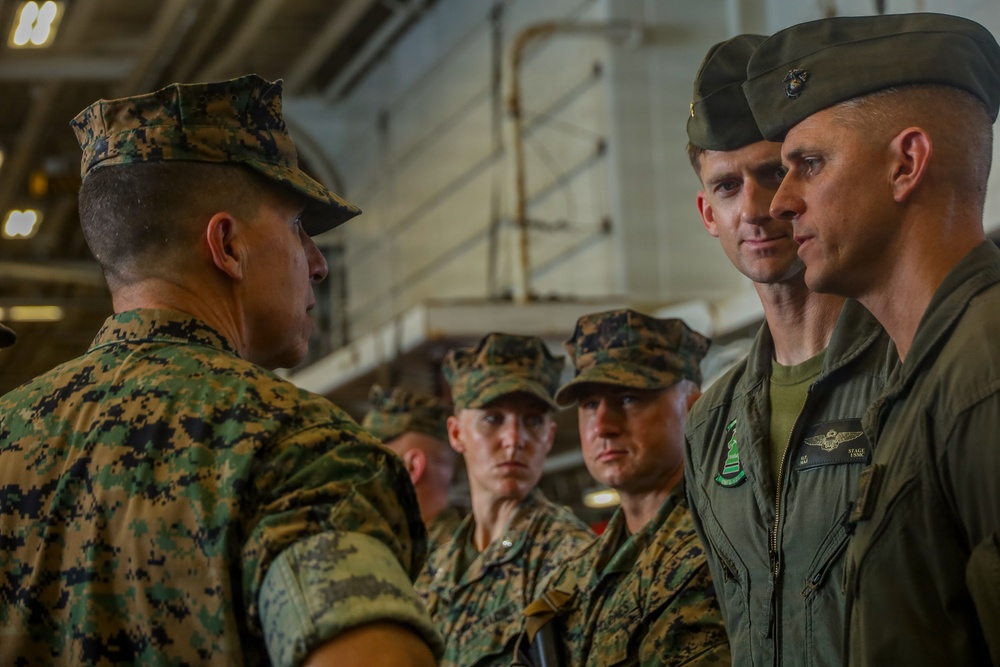 31st MEU | III MEF CG Visits USS Tripoli