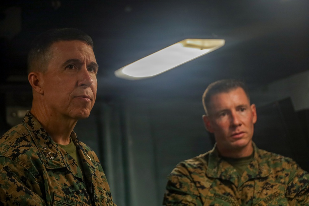 31st MEU | III MEF CG Visits USS Tripoli