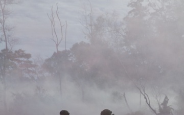 U.S. Army and Malaysian forces join together for a simulated tactical engagement during Keris Strike 26
