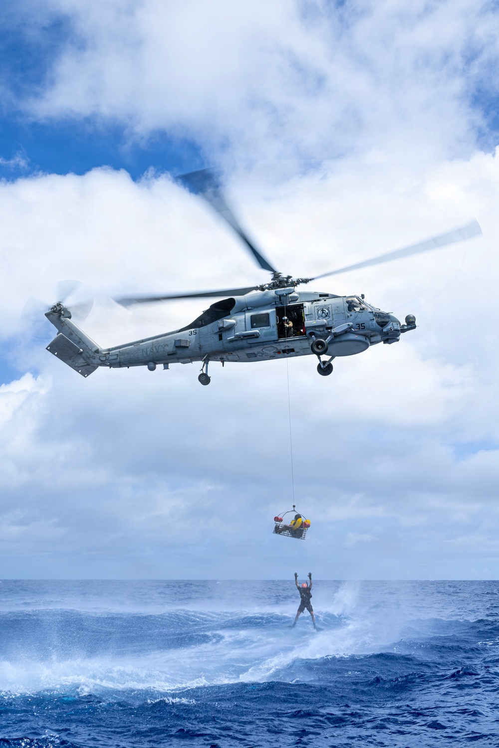 Flag officers participate in a personnel recovery exercise during RIMPAC 2026