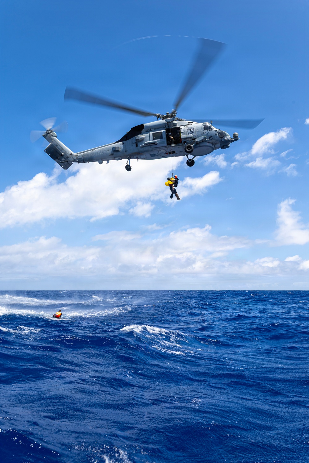Flag officers participate in a personnel recovery exercise during RIMPAC 2026
