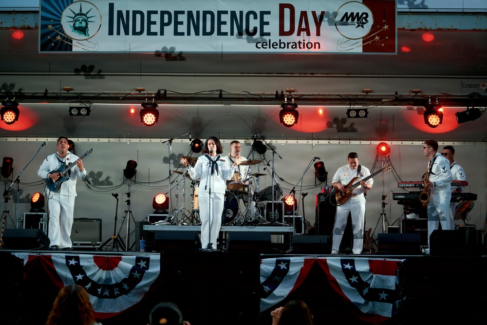 7th Fleet Band Performs at Celebrate America's 250th Anniversary