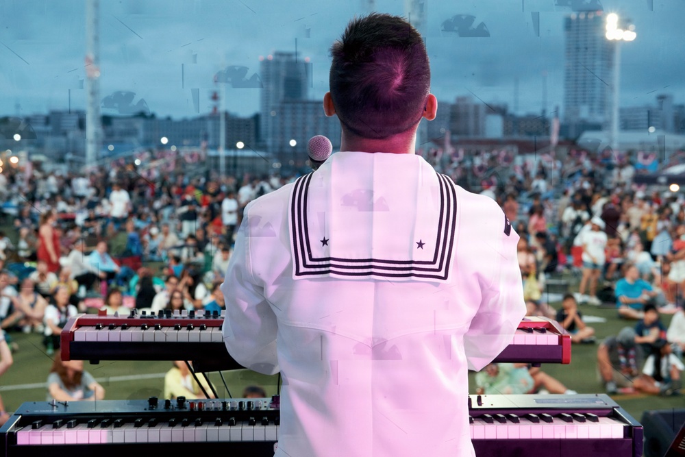 7th Fleet Band Performs at Celebrate America's 250th Anniversary