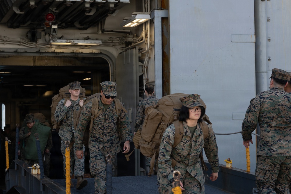 31st MEU Returns to Okinawa After Six-Month Deployment