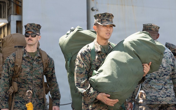 31st MEU Returns to Okinawa After Six-Month Deployment