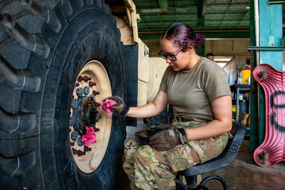 1st Battalion, 65th Infantry Regiment Enhances Equipment Readiness During Annual Training