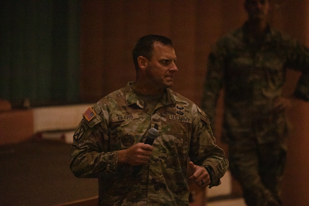 25th Infantry Division Leaders Deliver State of the Division Brief