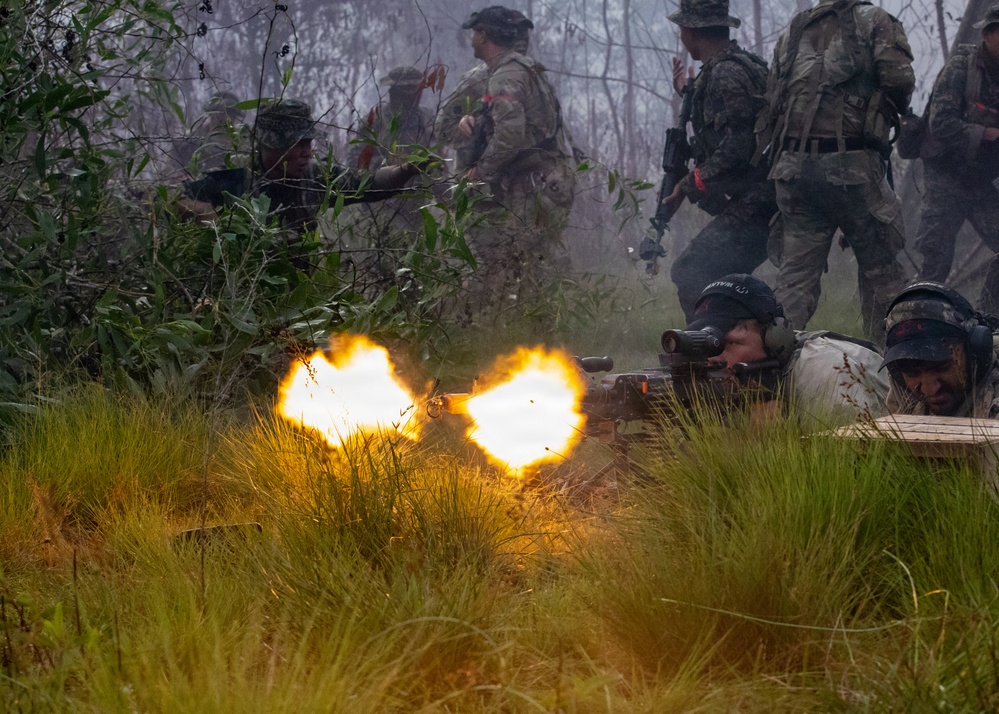U.S. Army and Malaysia Army conduct force-on-force exercise