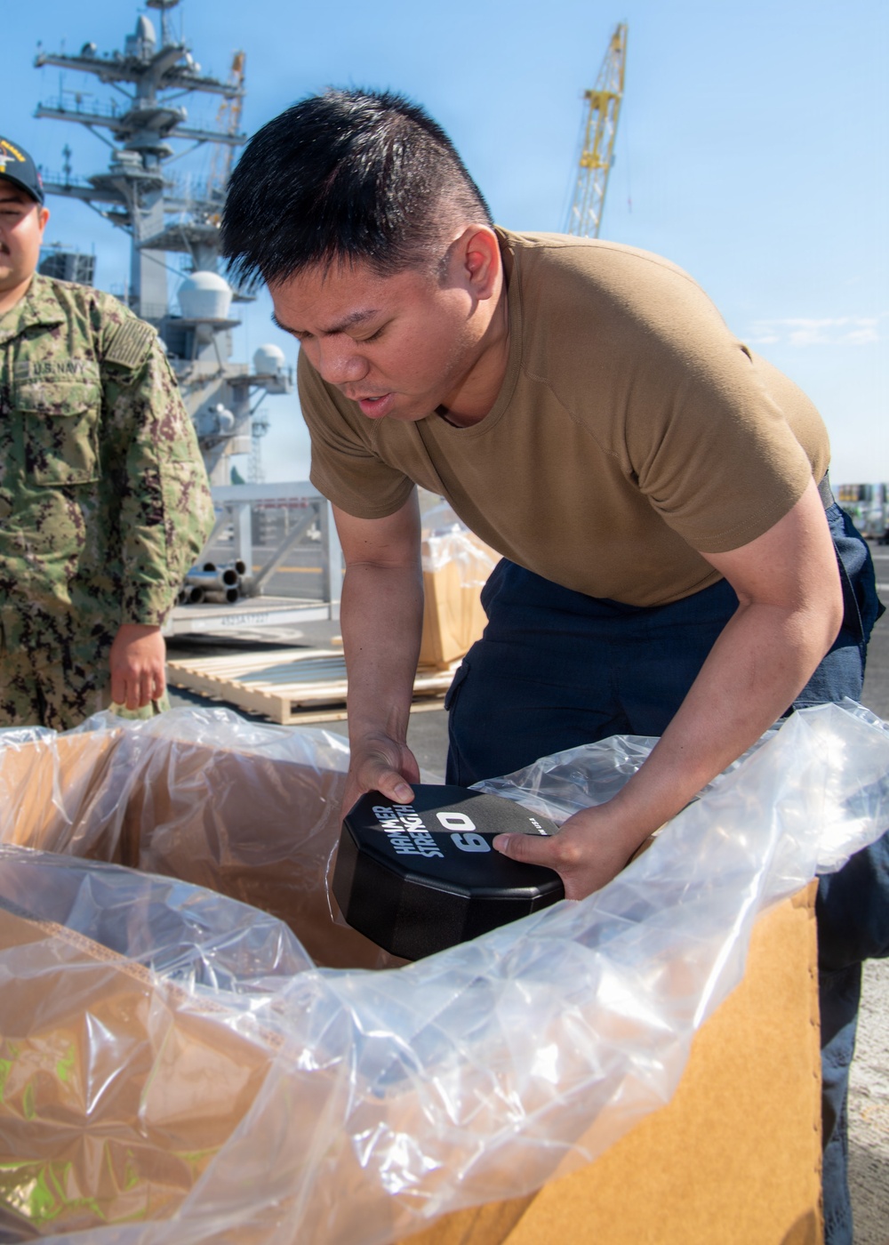 Ronald Reagan Sailors Conduct Working Party