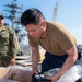 Ronald Reagan Sailors Conduct Working Party