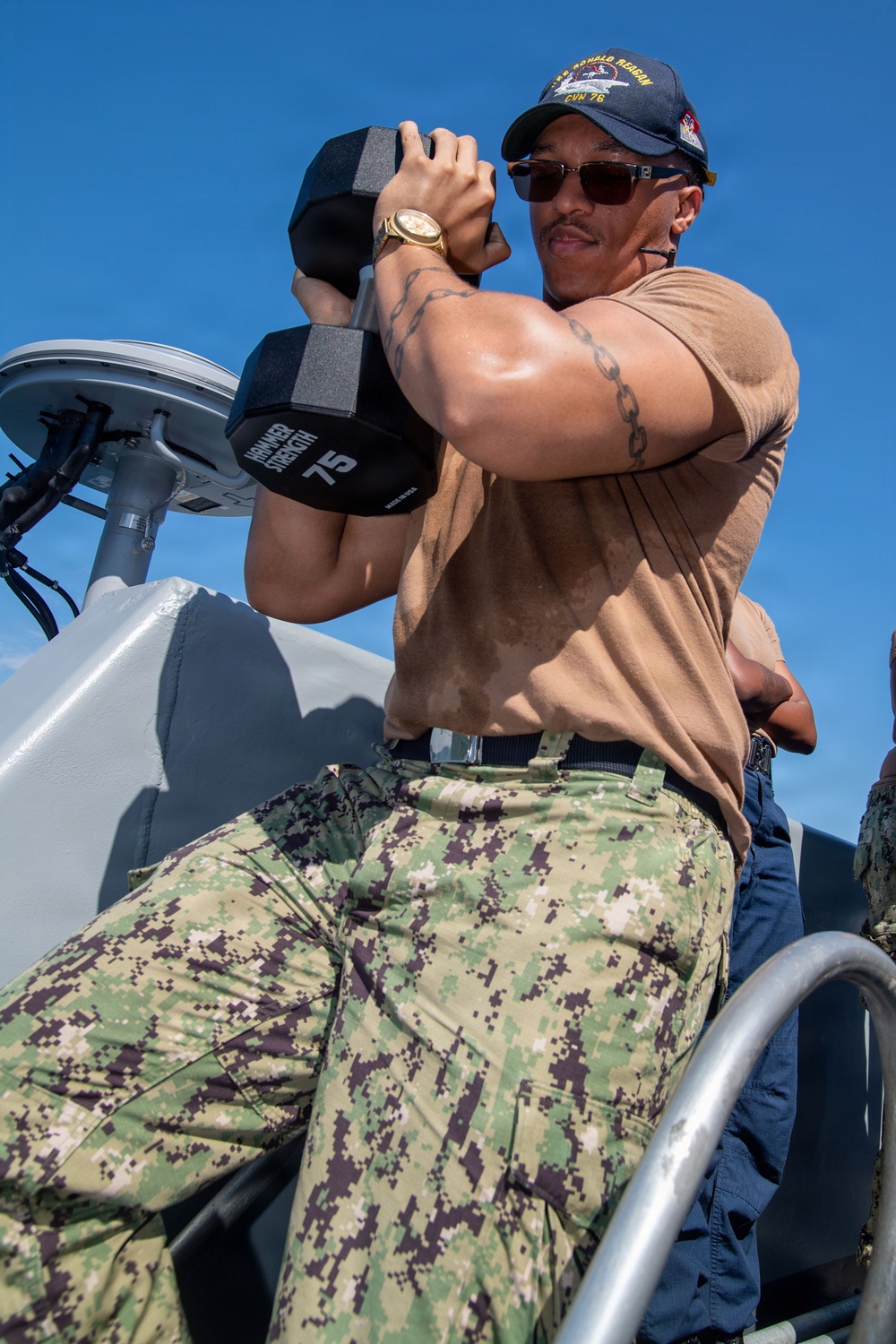 Ronald Reagan Sailors Conduct Working Party