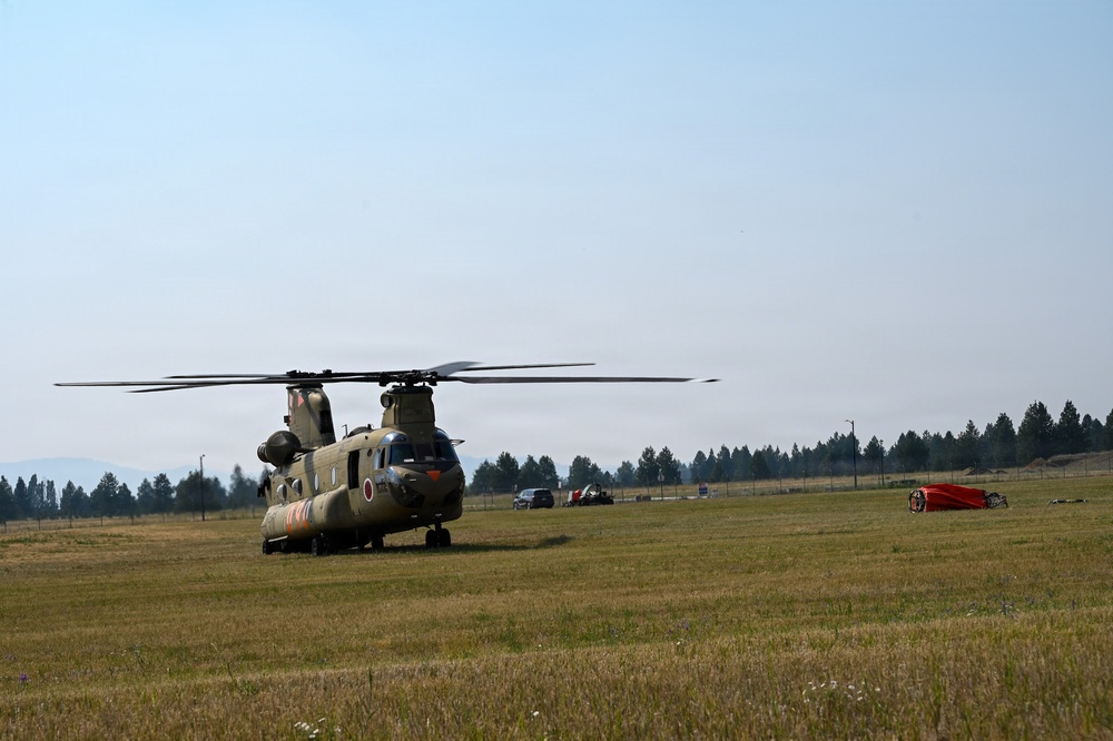 WA National Guard Supports Modrite Fire Operations
