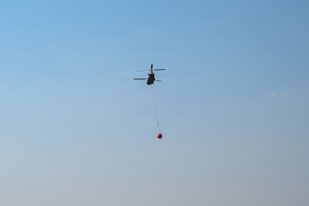 WA National Guard Supports Modrite Fire Operations