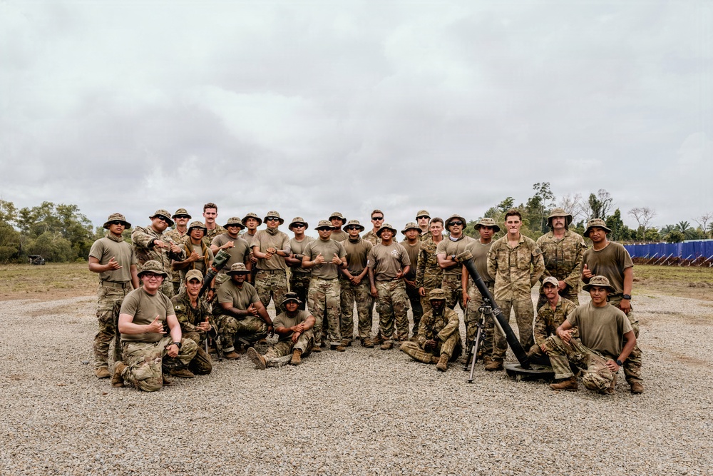 Guam National Guard competes with Australian Defence Force