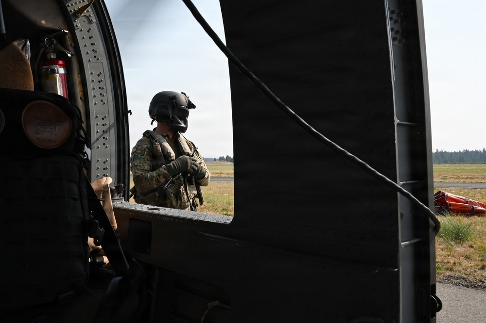 WA National Guard Supports Modrite Fire Operations