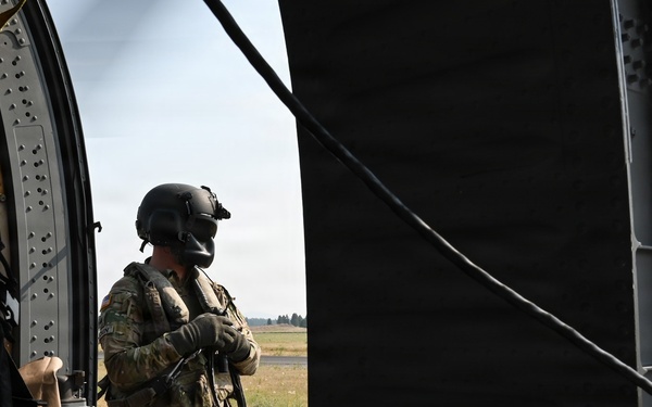 WA National Guard Supports Modrite Fire Operations